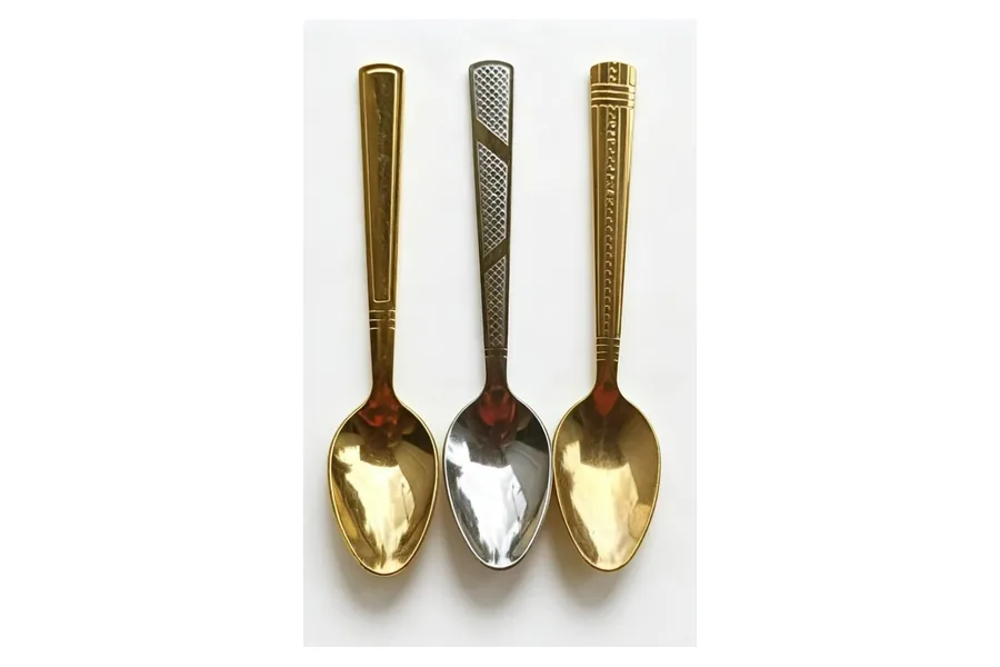 YIYING Square-Handle Coffee Spoon genuine catalog photograph